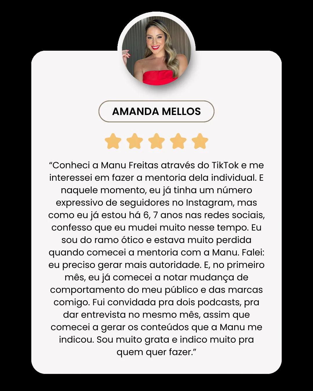 Depoimento de membro do Manux Club 10